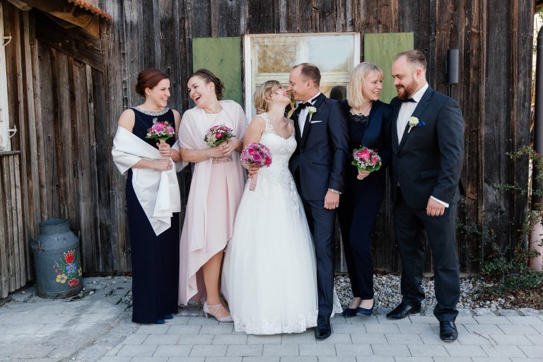 Abenteuer Hochzeit – Gruppenbilder bei der Hochzeit
