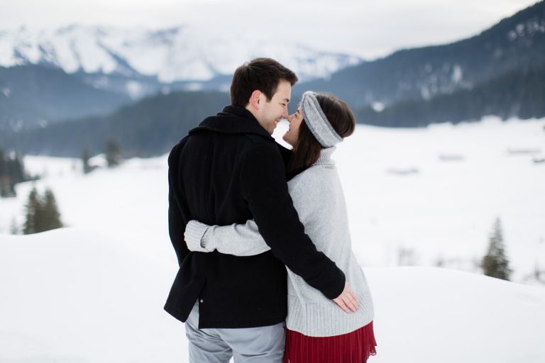 Winter Lovestory am Spitzingsee – Paarshooting