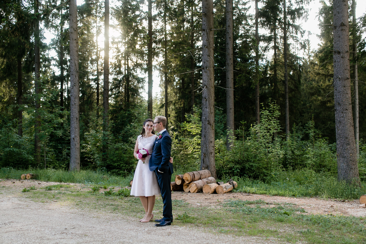 Hochzeit im Wald 