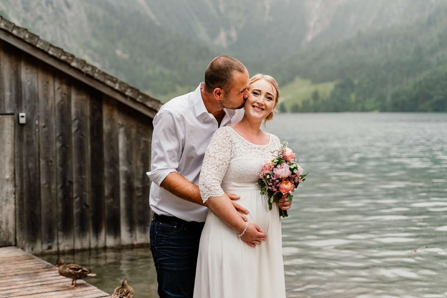 Hochzeitsfotografie am Obersee am Königssee