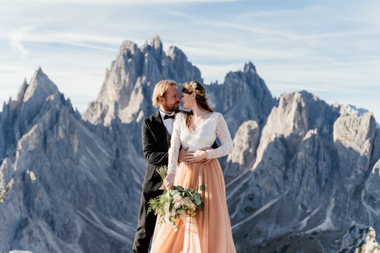 Hochzeitsfotograf Südtirol – Adventure Session bei den Drei Zinnen
