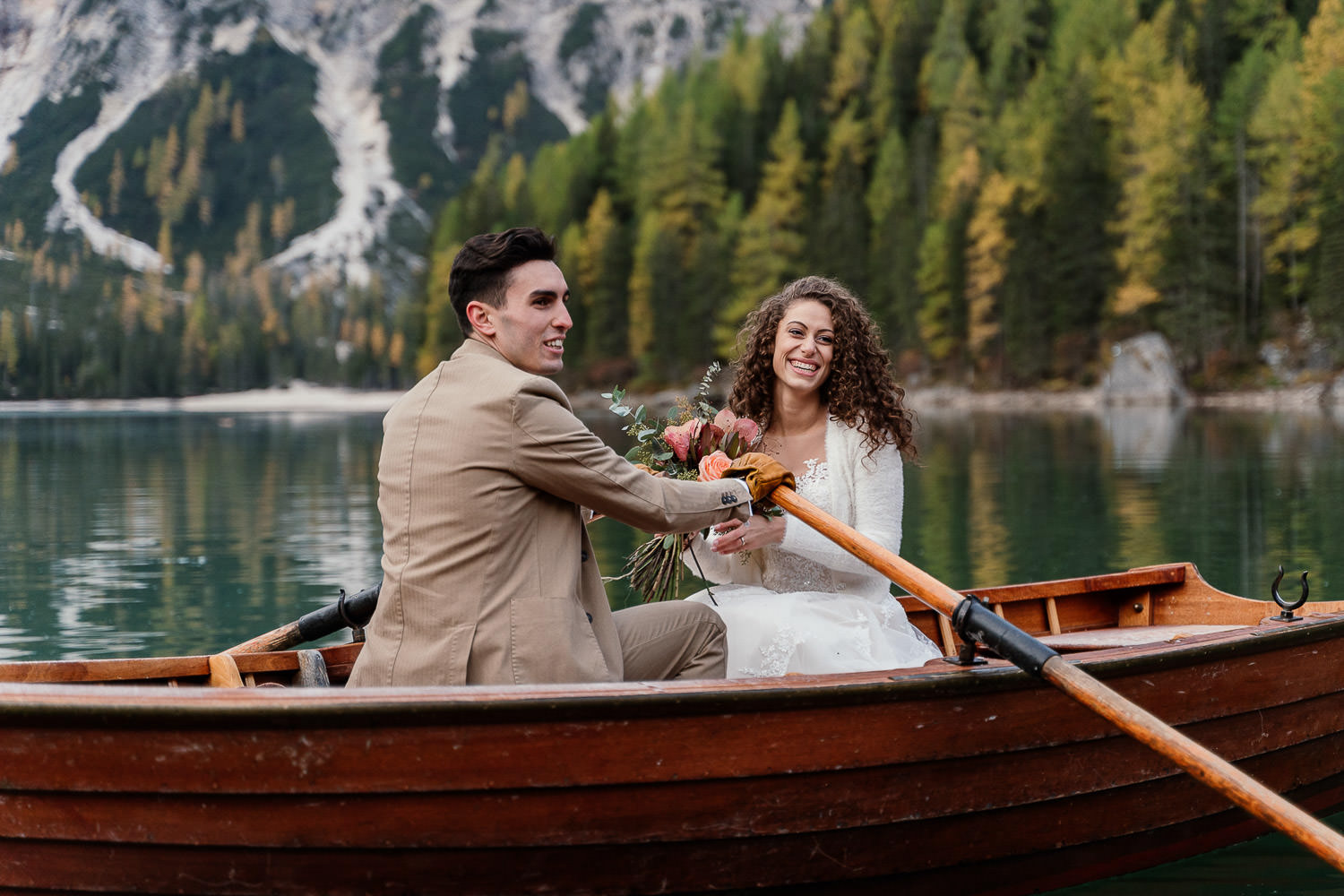 Hochzeitsfotografie in den Dolomiten