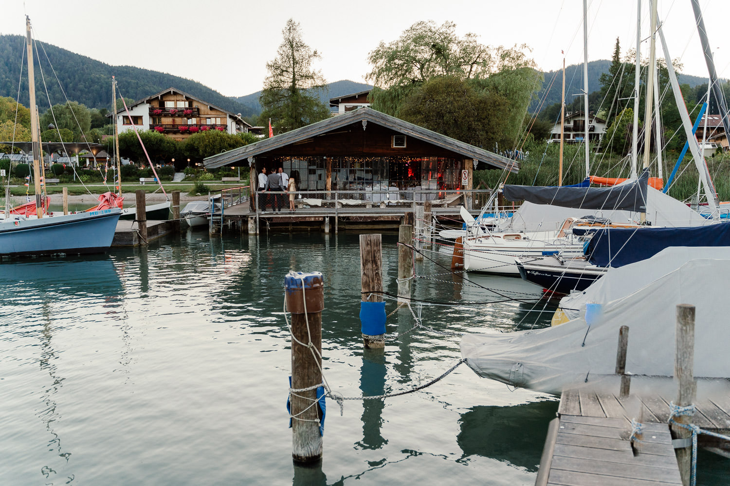 Das Bootshaus am Tegernsee