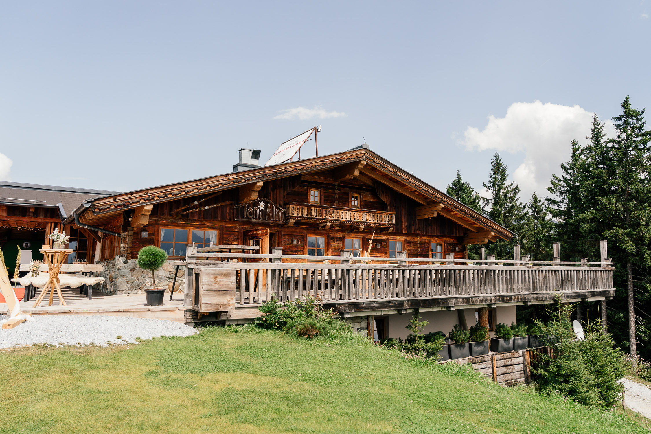 Toni Alm Mittersill im Sommer