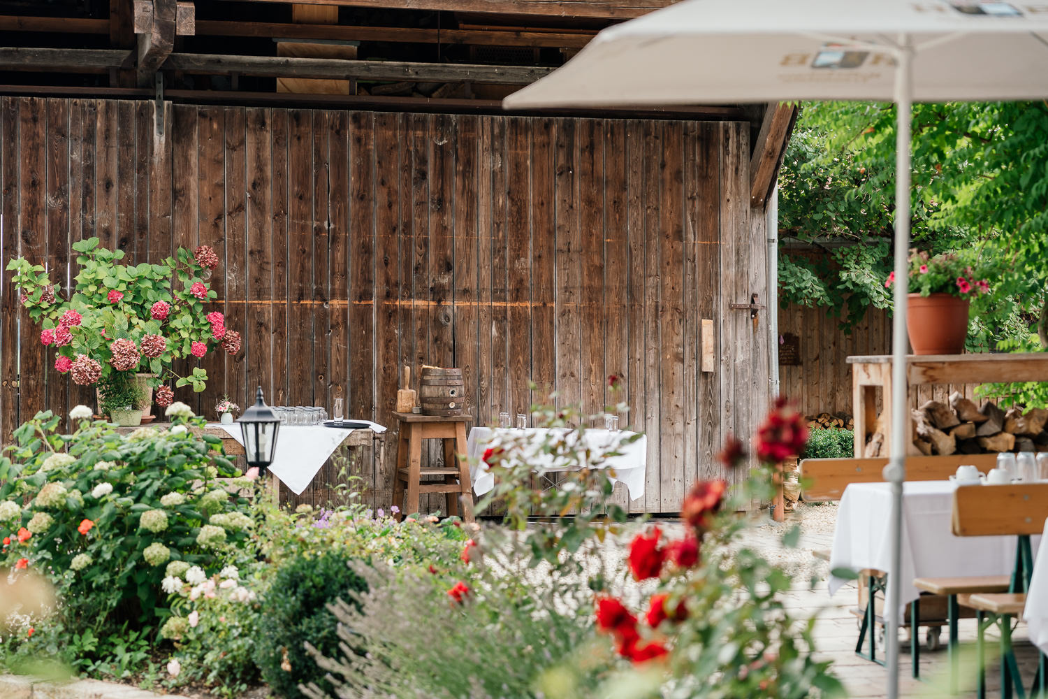 Sektempfang Huber Linden