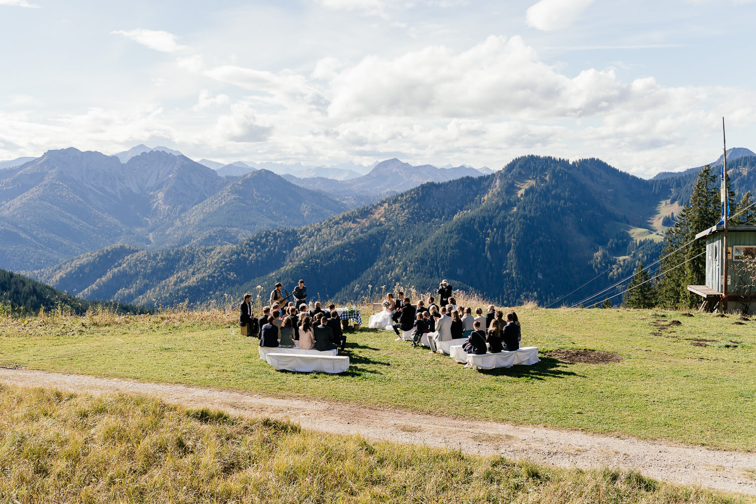 Freie Trauung - Heiraten auf einer Alm
