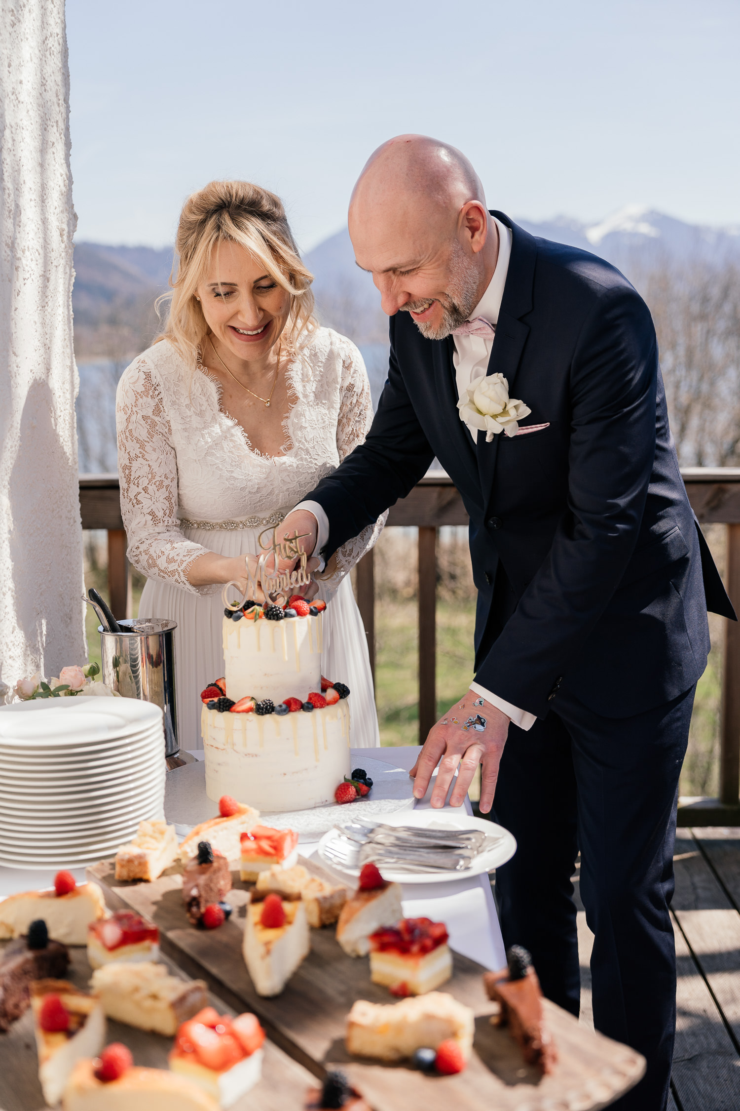 Frühlingshochzeit am Tegernsee