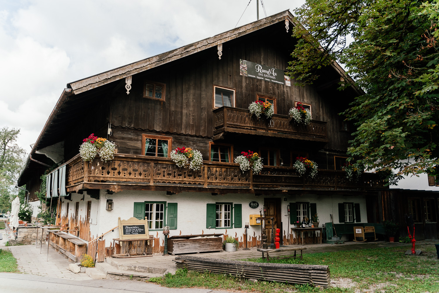 Hochzeit im Gasthaus RamsAu
