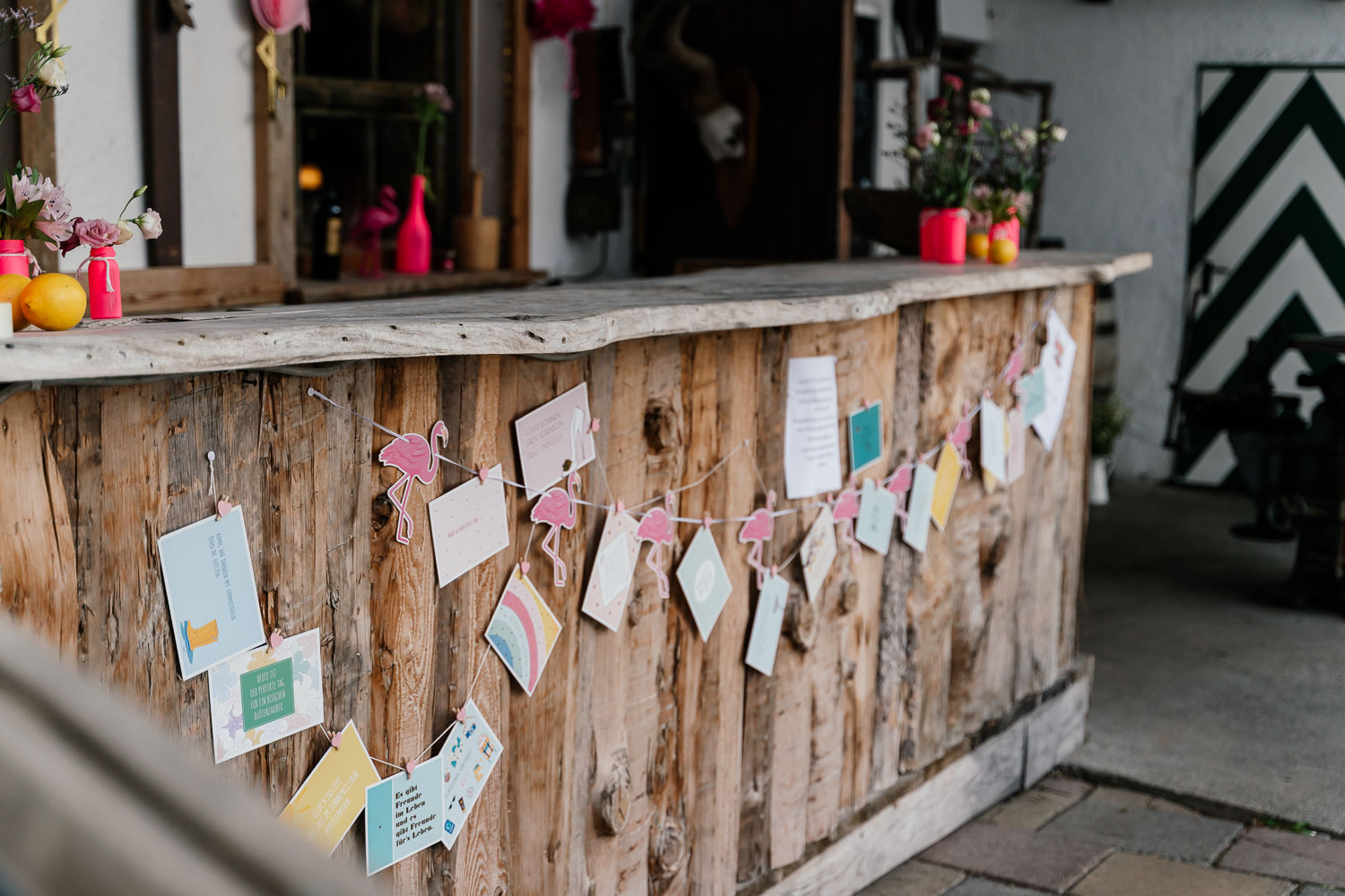 Sektempfang im Ramsau