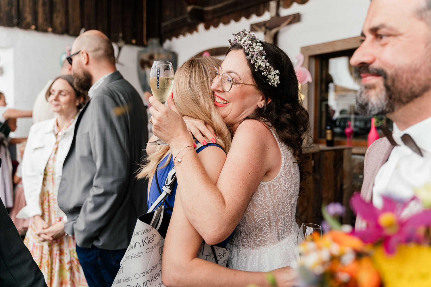 Sektempfang Hochzeit RamsAu gasthaus