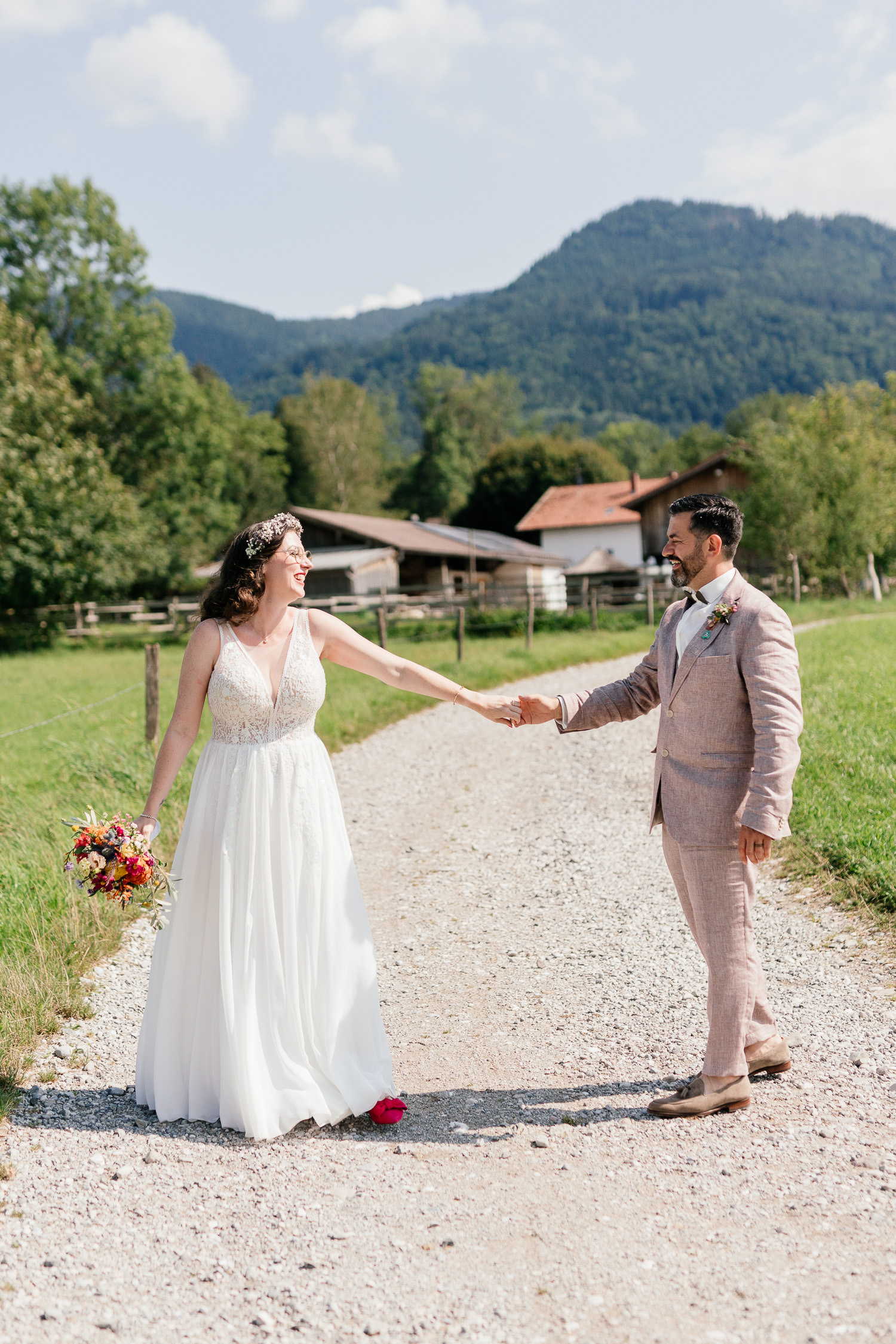 Brautpaar Bilder im Ramsau das Gasthaus