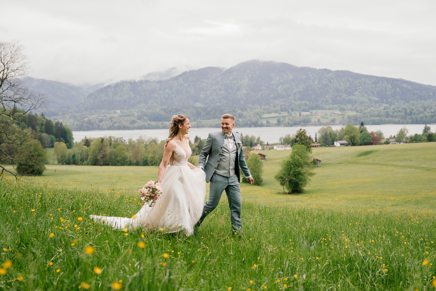 Hochzeit zu Zweit am Tegernsee