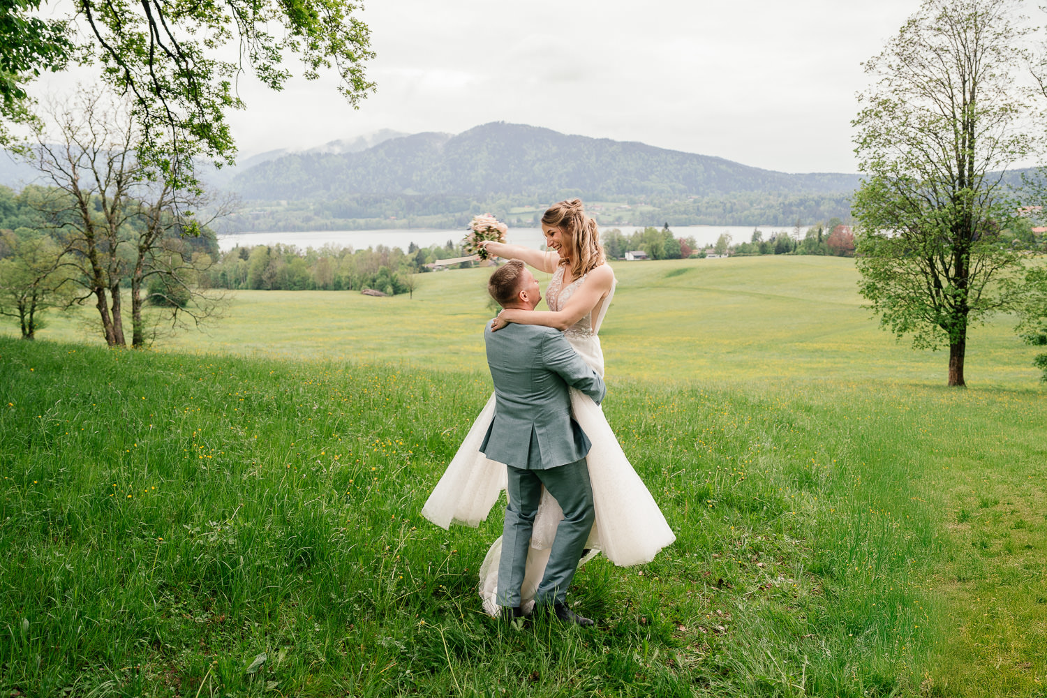 Hochzeit zu Zweit am Tegernsee