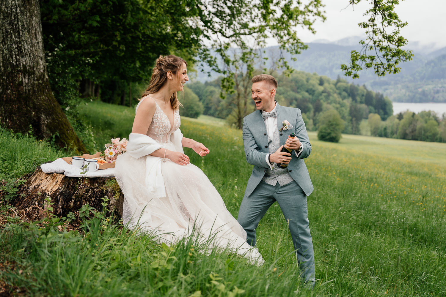 Entspanntes Elopempent am tegernsee