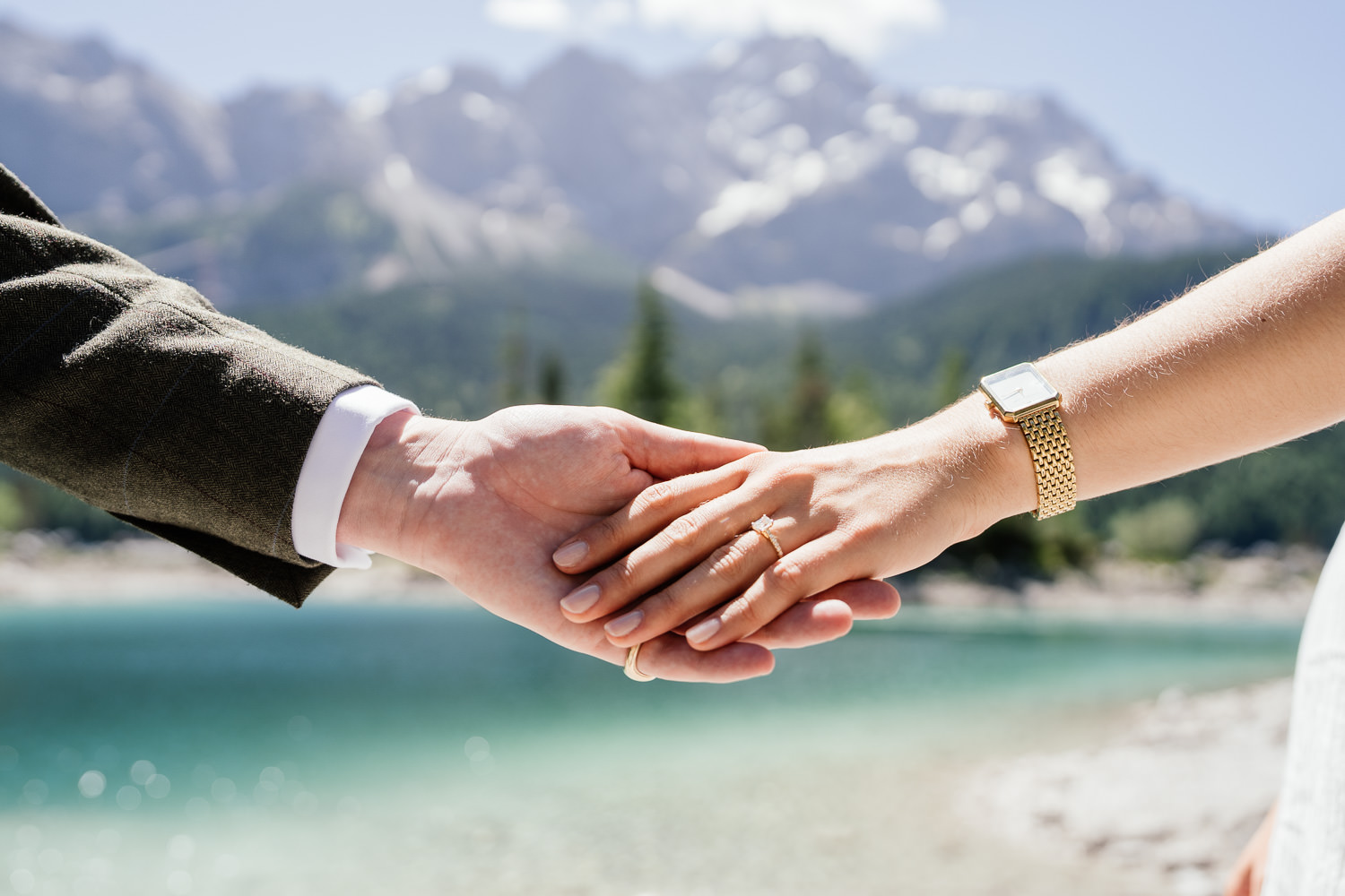 Heiratsantrag am Eibsee