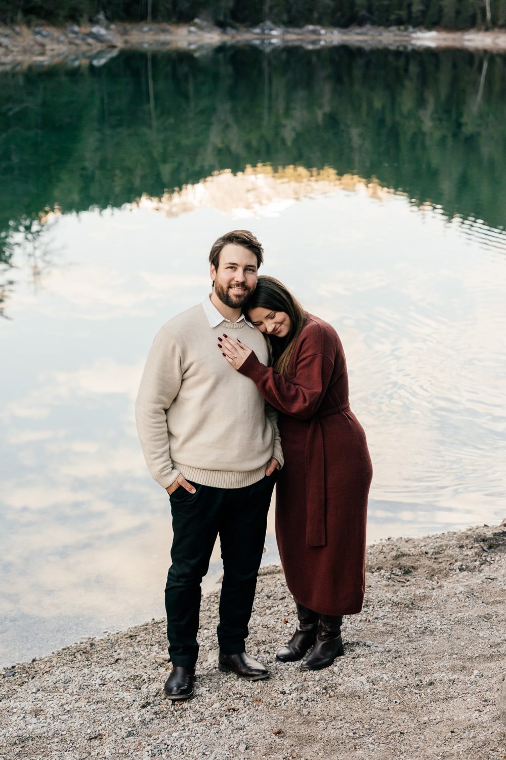 Fotografin für den Heiratsantrag am Eibsee