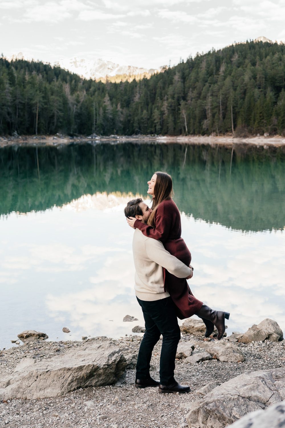 Fotografin für den Heiratsantrag am Eibsee